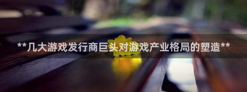 新宝gg奇迹登录怎么登录不了：**几大游戏发行商巨头对游戏产业格局的塑造**